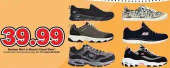 Meijer Skechers Men's Or Women's Casual Shoes offer