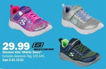 Meijer Skechers Kids' Athletic Shoes offer