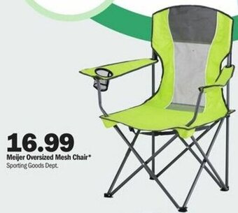Meijer Meijer Oversized Mesh Chair offer