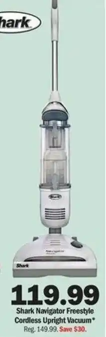 Meijer Shark Navigator Freestyle Cordless Upright Vacuum offer