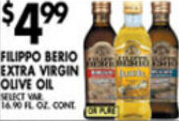 Met Foodmarkets Filippo Berio Extra Virgin Olive Oil offer