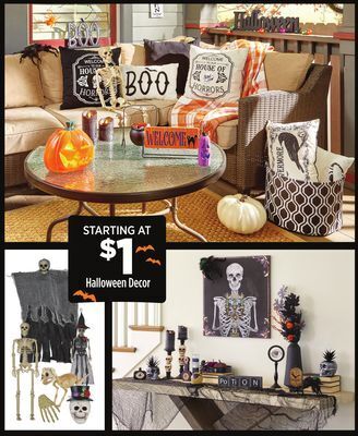 Dollar General Halloween decor offer