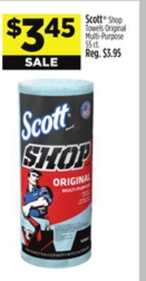 Dollar General Scott shop towels original multi-purpose offer