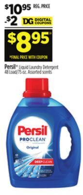 Dollar General Persil liquid laundry detergent offer