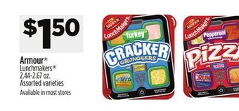 Dollar General Armour lunchmakers offer