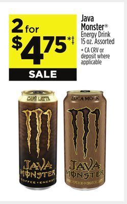 Dollar General Monster energy drink offer