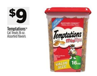 Dollar General Temptations cat treats offer