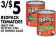 Met Foodmarkets RedPack Tomatoes offer