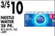 Met Foodmarkets Nestle Water offer