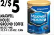 Met Foodmarkets Maxwell House Ground Coffee offer
