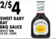 Met Foodmarkets Sweet Baby Ray BBQ Sauce offer