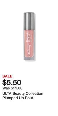 Ulta Beauty Ulta beauty collection plumped up pout offer