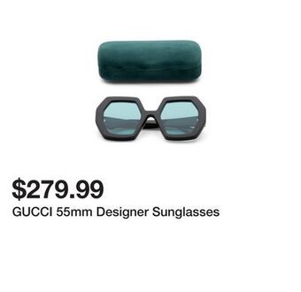 Marshalls Gucci 55mm designer sunglasses offer