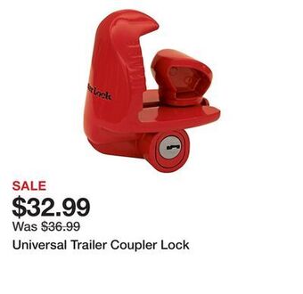 Tractor Supply Company Universal trailer coupler lock offer