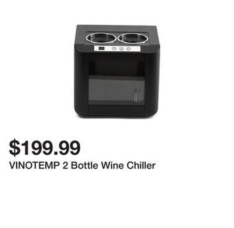 Marshalls Vinotemp 2 bottle wine chiller offer