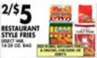 Restaurant Style Fries