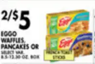 Eggo Waffles Pancakes Or