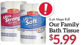 Martin's Our Family Bath Tissue offer