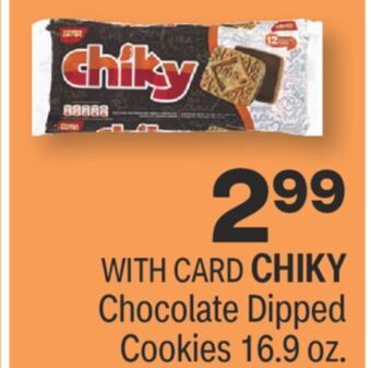 CVS Chiky chocolate dipped cookies 16.9 oz offer
