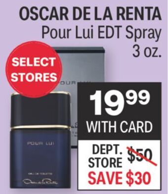 CVS Oscar de la renta pour lui edt spray 3 oz offer