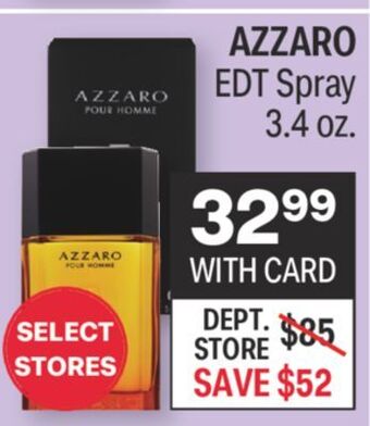 CVS Azzaro edt spray 3.4 oz offer