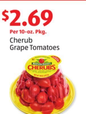Aldi Cherub grape tomatoes offer