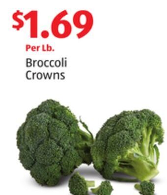 Aldi Broccoli crowns offer