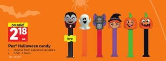 Lidl Pez halloween candy offer