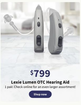Walgreens Lexie lumen otc hearing aid offer
