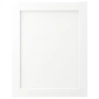 Ikea Enköping door, white wood effect, 24x30 offer