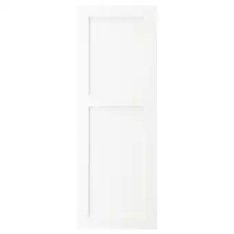 Ikea Enköping door, white wood effect, 18x50 offer