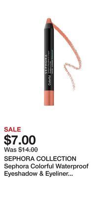 Kohl's Sephora collection sephora colorful waterproof eyeshadow & eyeliner multi-stick offer
