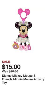 Kohl's Disney mickey mouse & friends minnie mouse activity toy offer