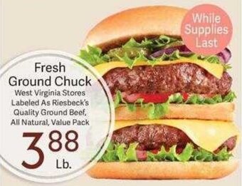 Riesbeck Fresh Ground Chuck offer