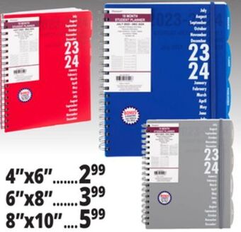 Ocean State Job Lot 2023-2024 premiere 18 month student planner, 10 offer