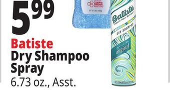 Ocean State Job Lot Batiste dry shampoo spray offer