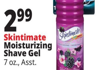 Ocean State Job Lot Skintimate moisturizing shave gel offer