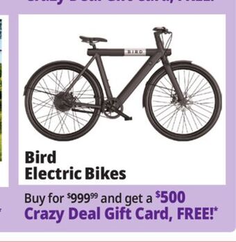 Ocean State Job Lot Electric bikes offer
