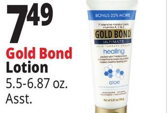 Ocean State Job Lot Gold bond lotion offer