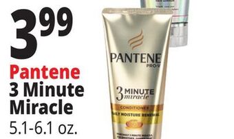 Ocean State Job Lot Pantene 3 minute miracle offer