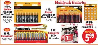 Ocean State Job Lot Batteries offer