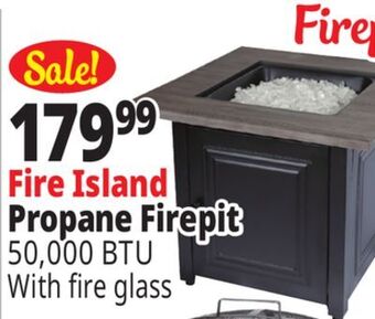 Ocean State Job Lot Fire island lp gas outdoor fire pit offer