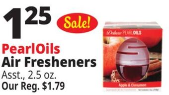Ocean State Job Lot Deluxe pearl apple and cinnamon scented oil air freshener offer
