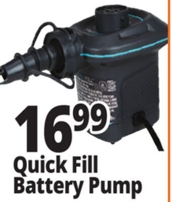 Ocean State Job Lot Intex quick-fill electric air pump offer