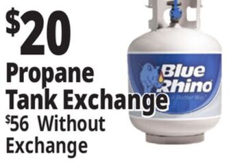 Ocean State Job Lot Blue rhino propane tank exchange offer