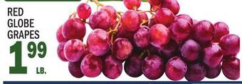 Bravo Supermarkets Red globe globe grapes offer