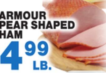 Bravo Supermarkets Armour pear shaped ham offer