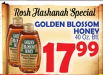 Bravo Supermarkets Golden blossom honey offer