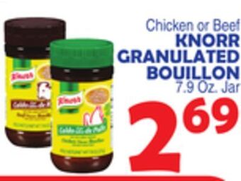 Bravo Supermarkets Knorr granulated bouillon offer