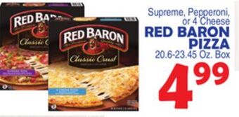 Bravo Supermarkets Red baron pizza offer